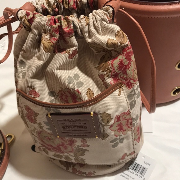 Coach Bags Coach Grommet Drawstring Leather Bucket Bag Poshmark